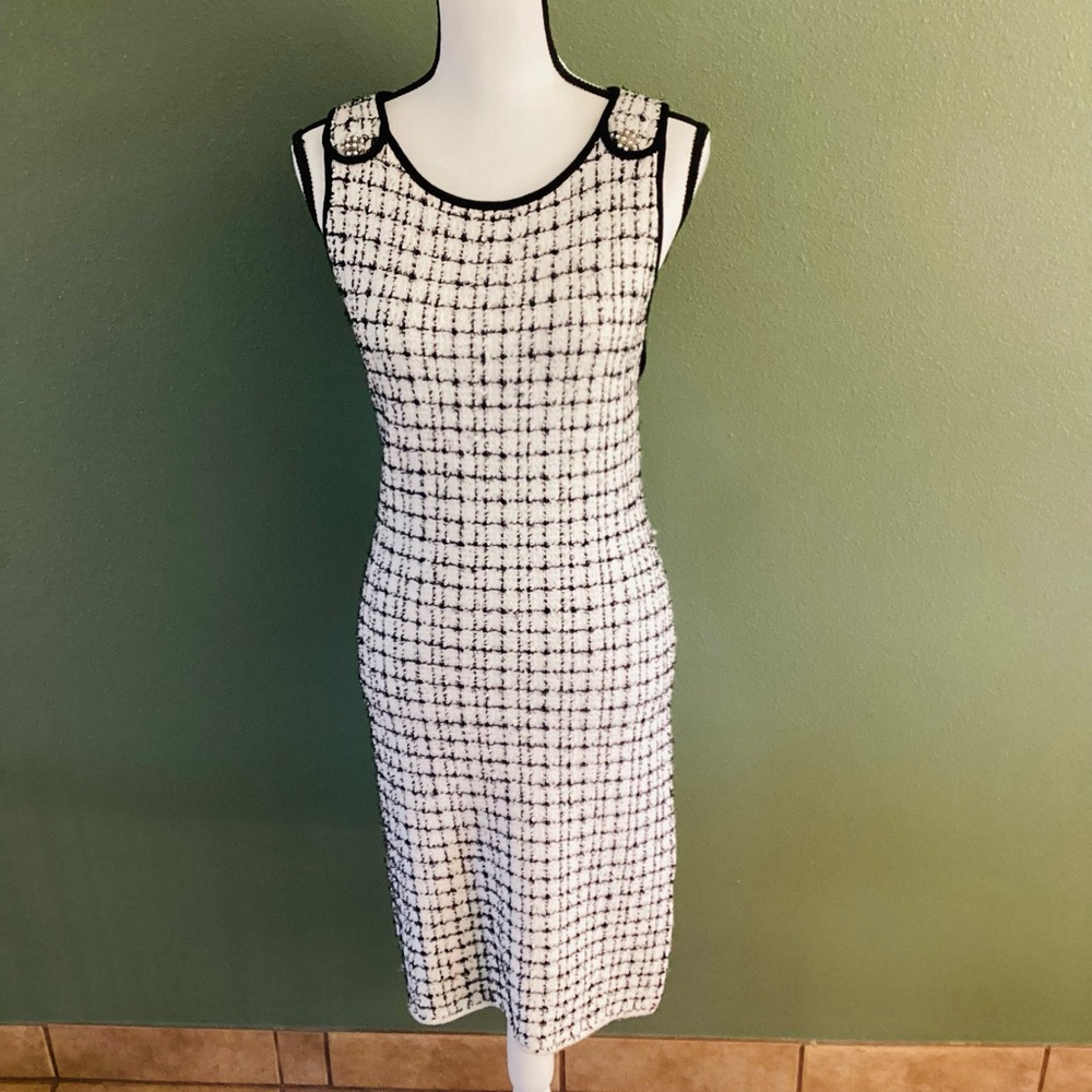 ALICE+OLIVIA Talulah Tweed Mini Dress